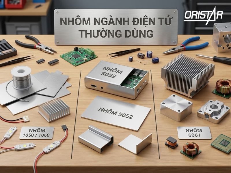Các loại nhôm thường dùng trong điện tử